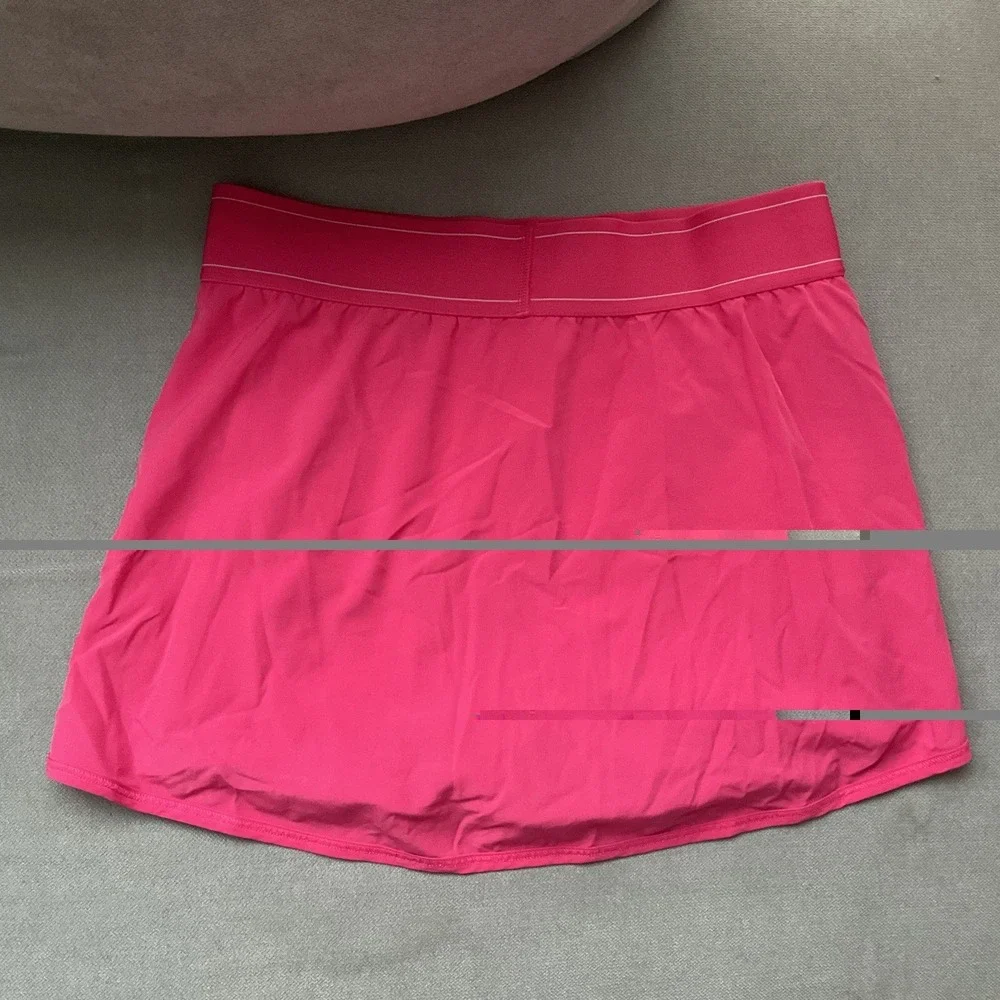 Alo Yoga Match Point Tennis Skirt Pink Summer Crush S